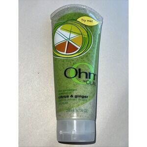 Ohm By Olay Citrus & Ginger Exfoliating Body Scrub 6.7 Oz New Discontinued HTF